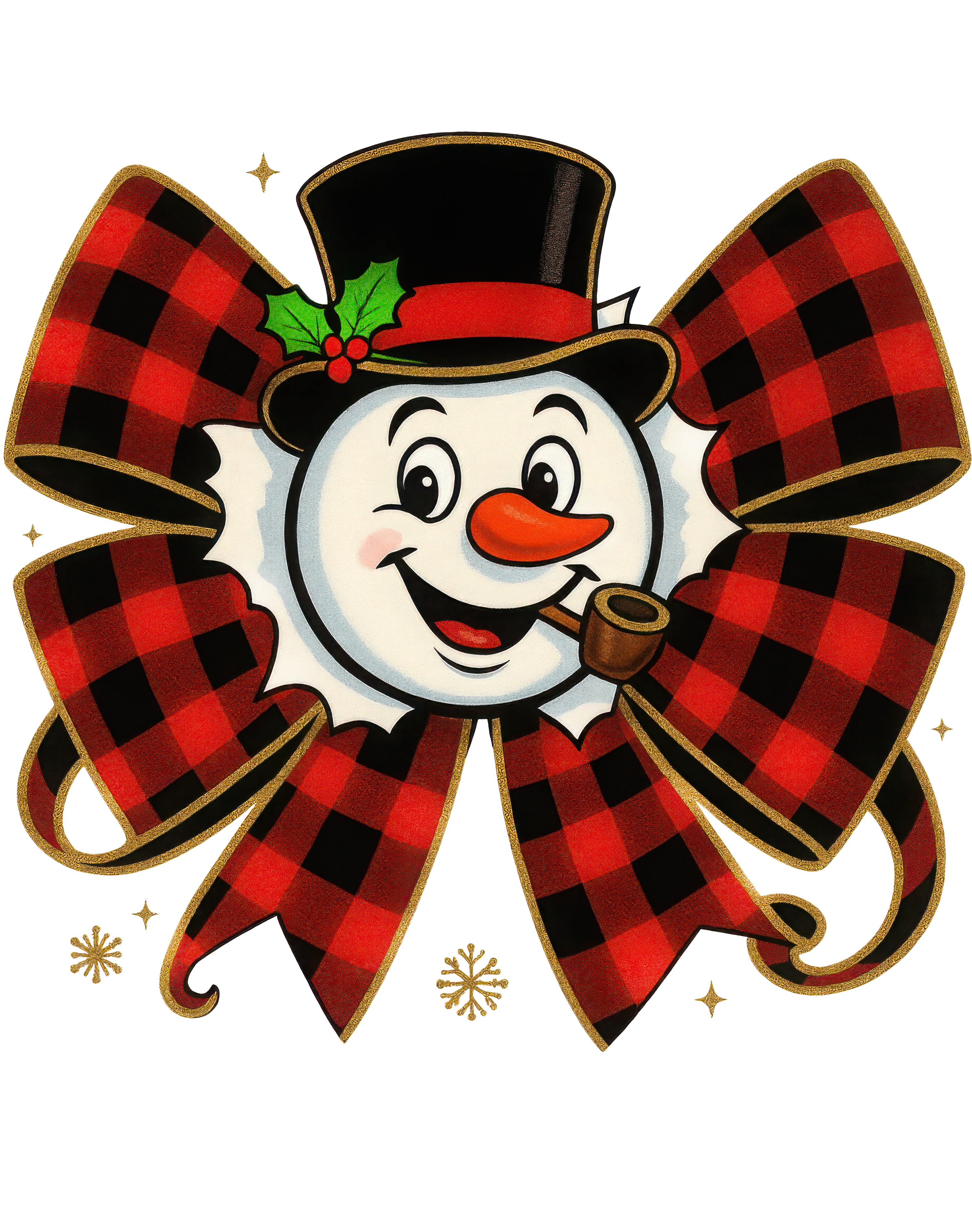 Frosty The Snowman DTF Print